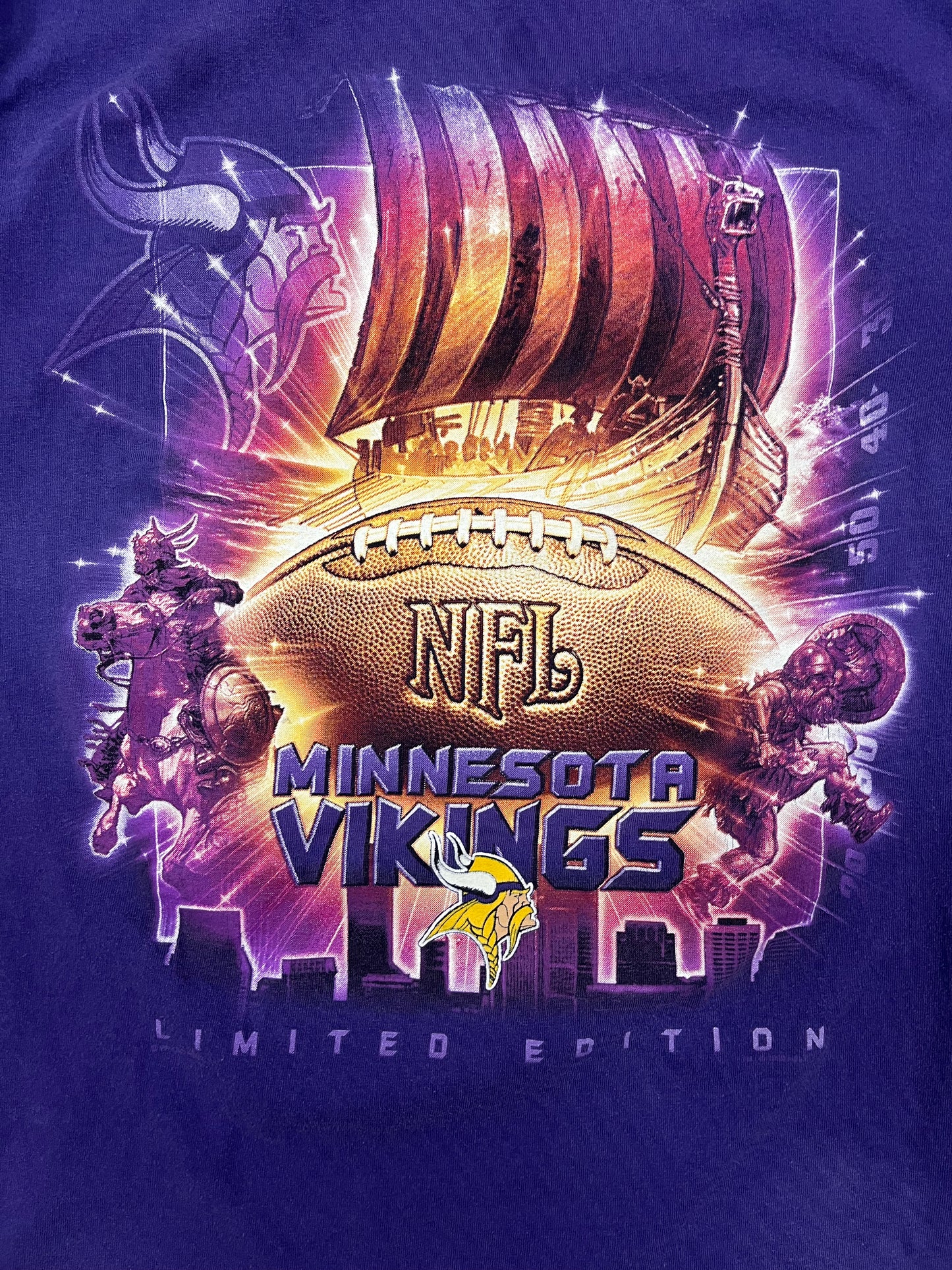 Vintage Minnesota Vikings Lee Sport T-Shirt Size Large