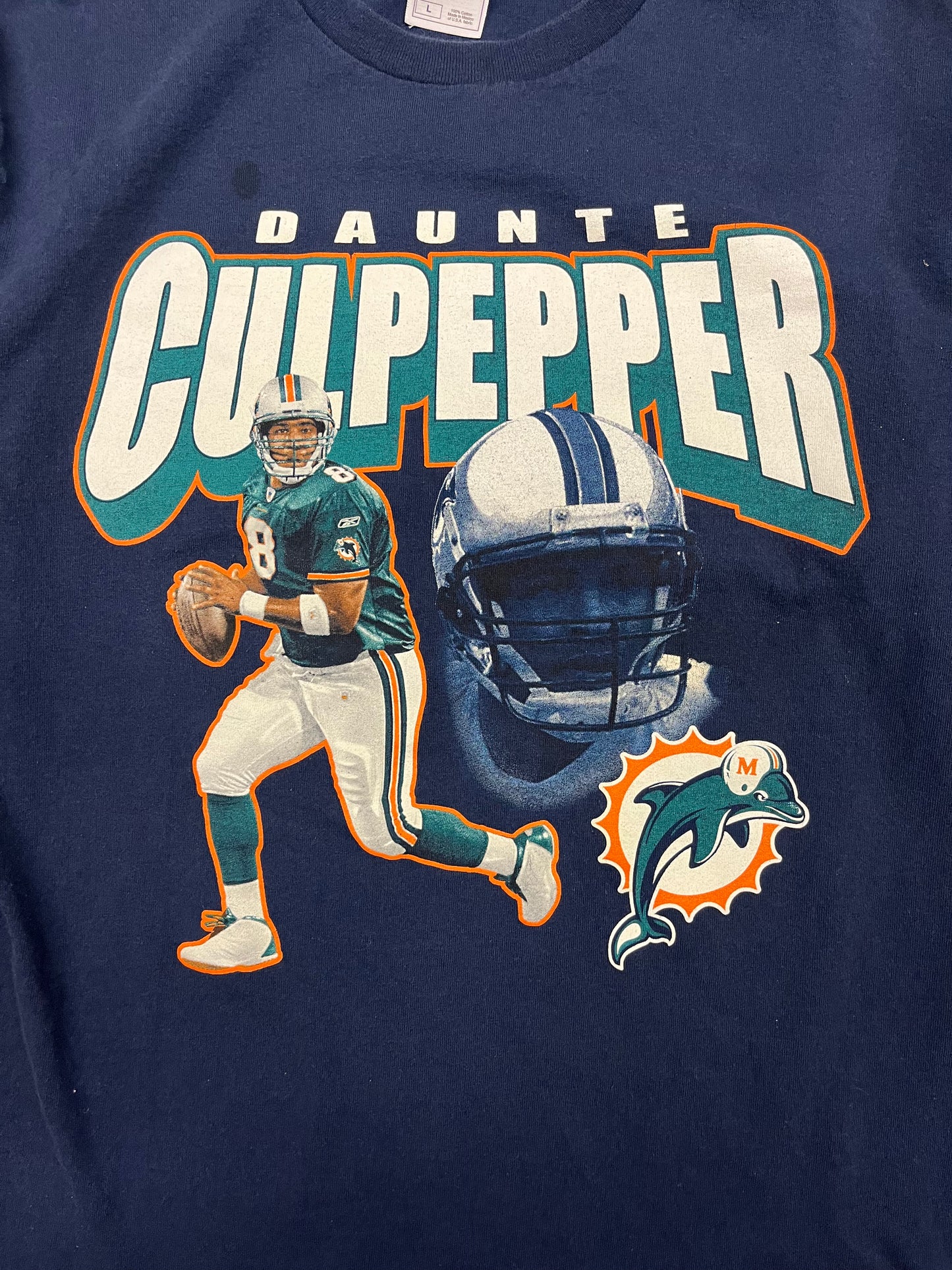 Vintage Daunte Culpepper Miami Dolphins T-Shirt