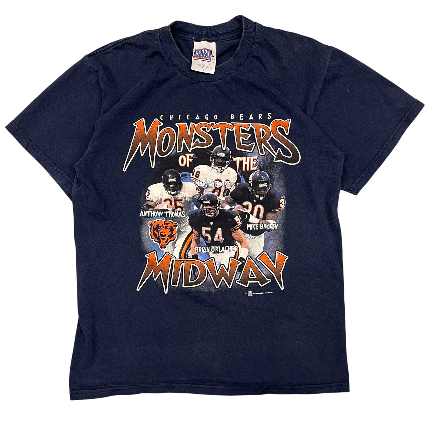 Vintage Chicago Bears "Monsters Midway" T-Shirt Size Medium