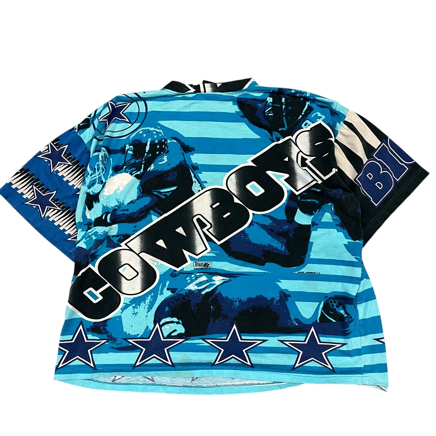 Vintage Dallas Cowboys AOP T-Shirt Size XL