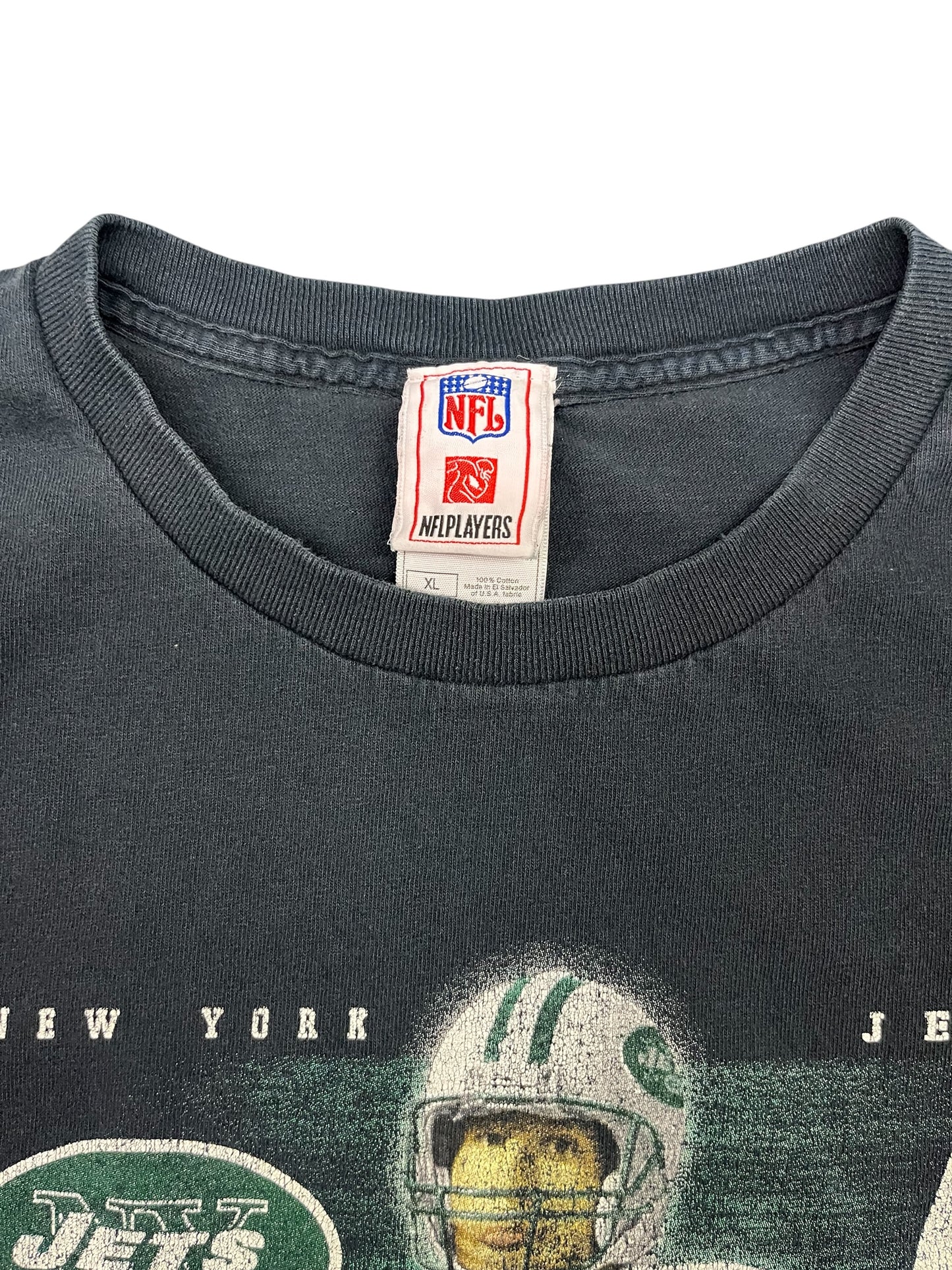 Vintage Brett Farve New York Jets T-Shirt Size XL