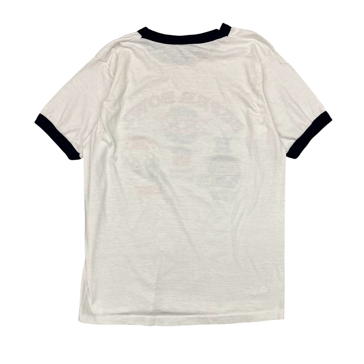 Vintage Bears Vs Patriots Super Bowl Ringer T-Shirt Size Medium