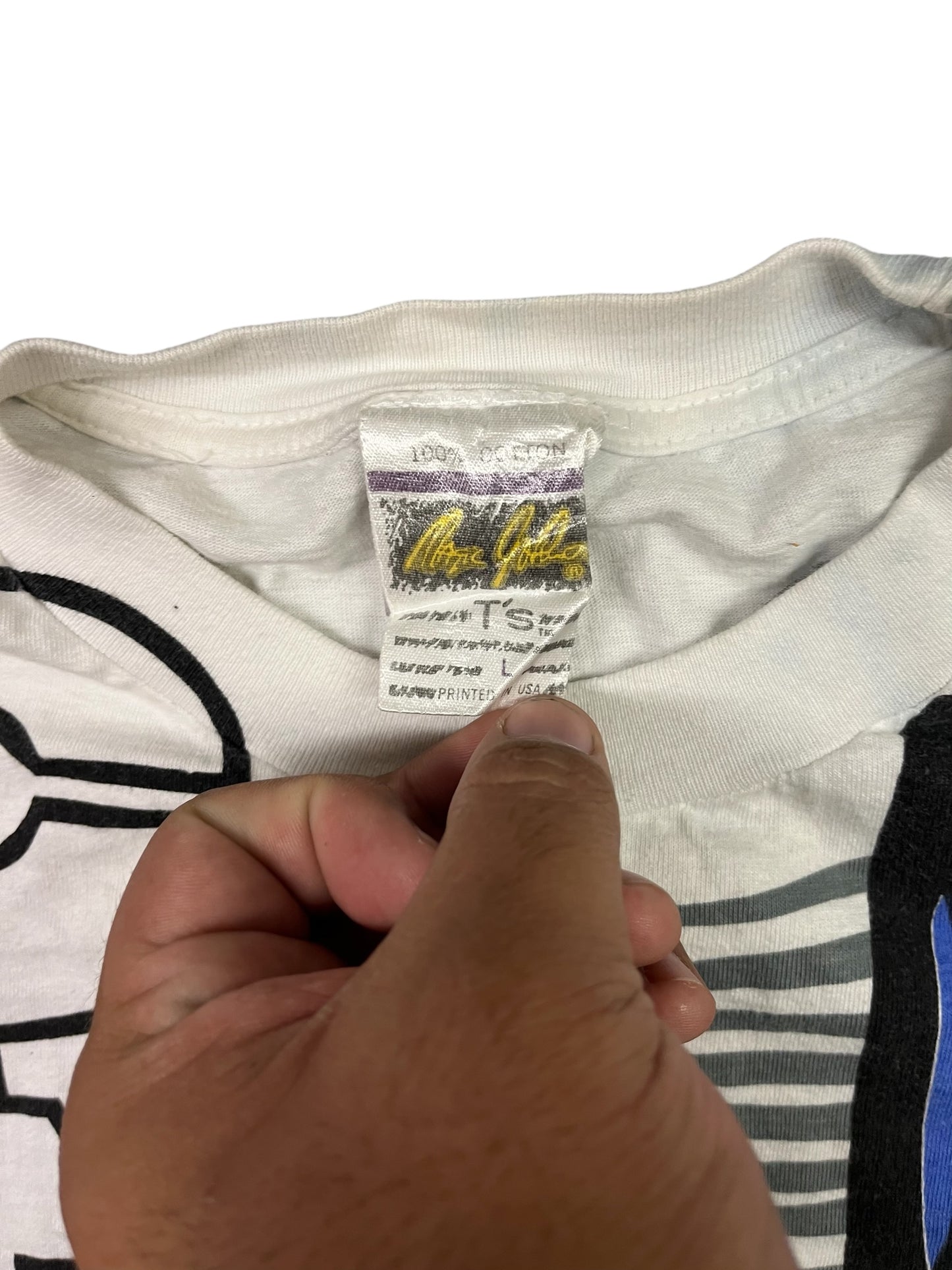 Vintage Pittsburgh Steelers AOP T-Shirt Size Large