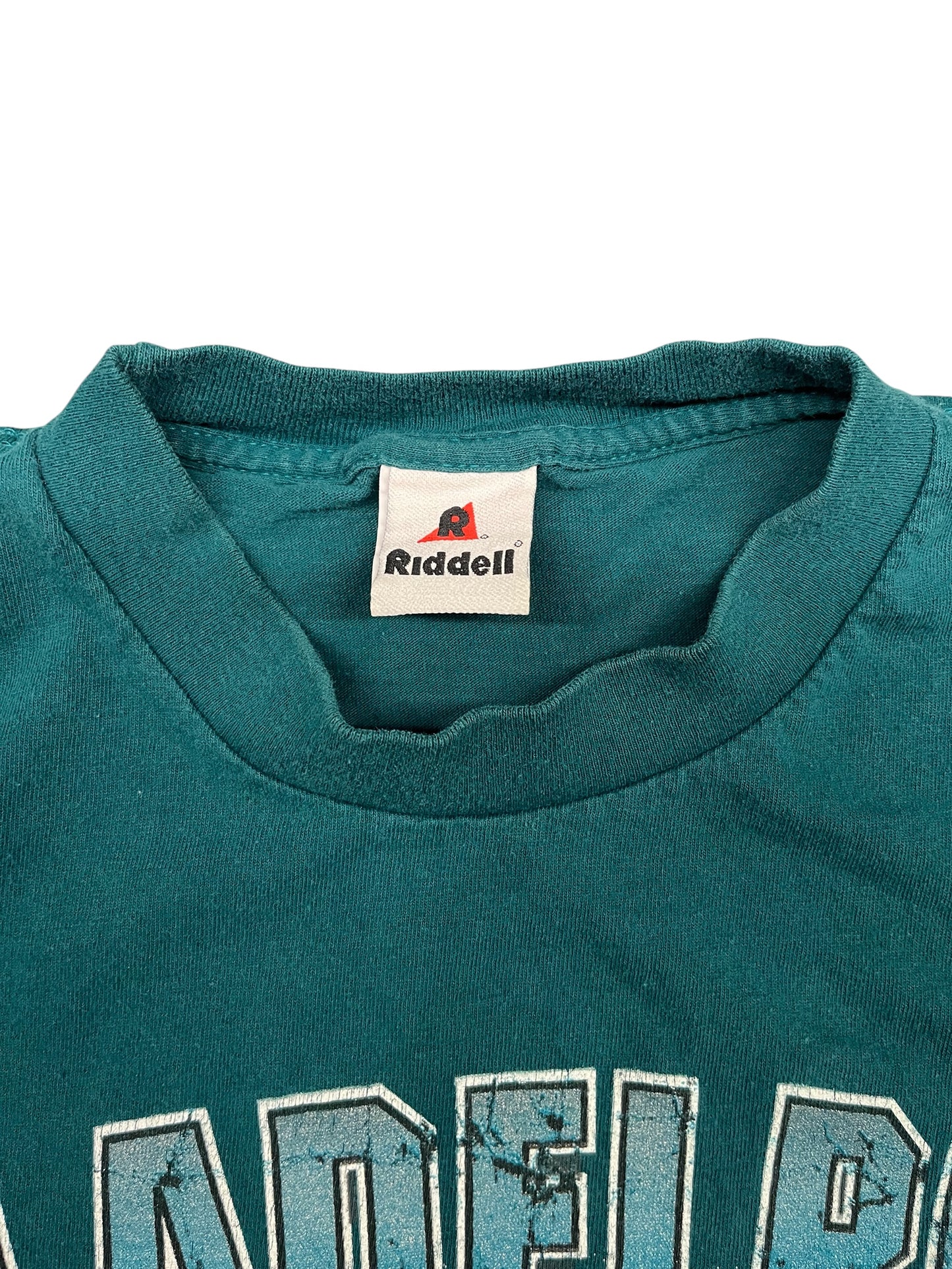 Vintage Philadelphia Eagles Helmet T-Shirt Size Large