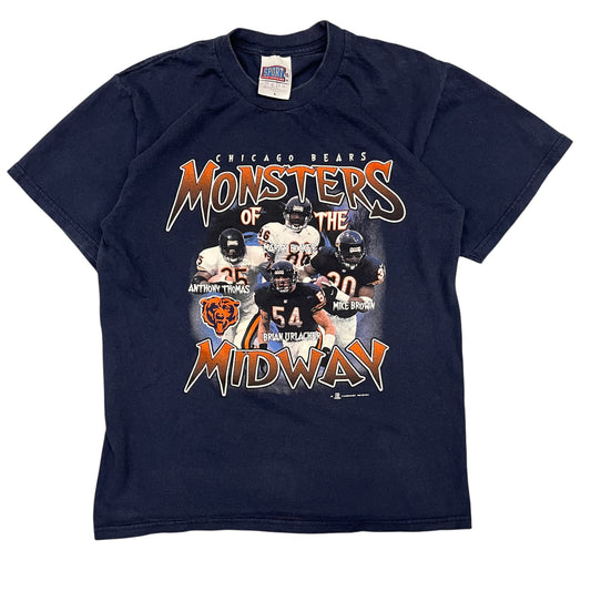 Vintage Chicago Bears "Monsters Midway" T-Shirt Size Medium