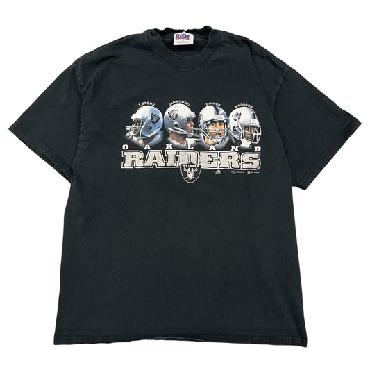 Vintage Oakland Raiders Players T-Shirt XL