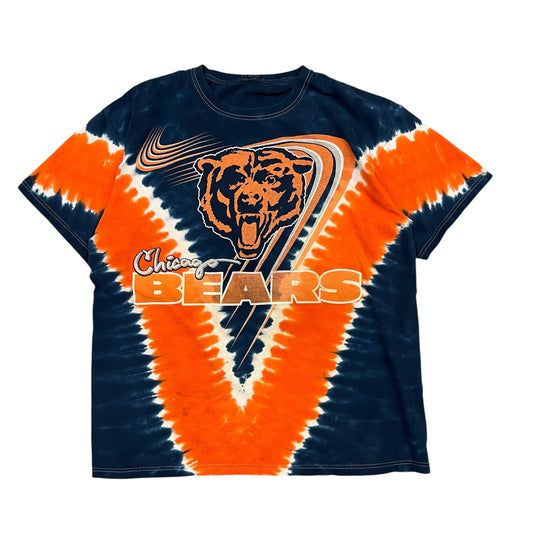 Vintage Chicago Bears Tye-Die T-Shirt Size XL