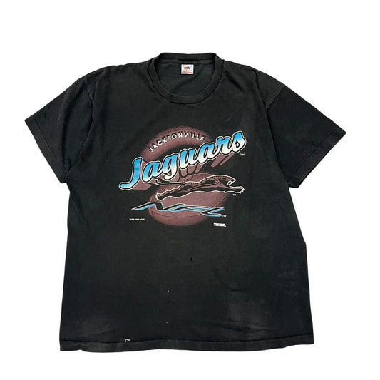 Vintage Jacksonville Jaguars Banned Logo T-Shirt Size XL