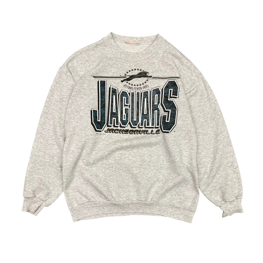 Vintage "Banned Logo" Jacksonville Jaguars Sweatshirt Size Medium